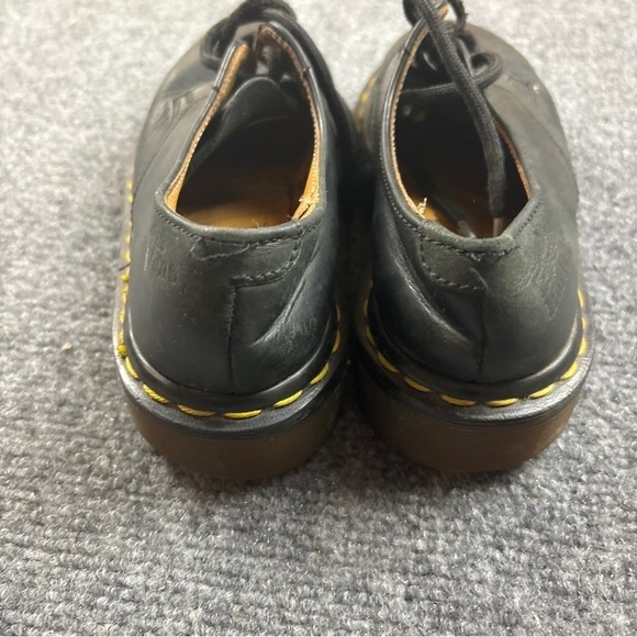 DR MARTENS Kids MADE IN ENGLAND Black Leather Lace Up Oxfords size: 1 - Picture 6 of 10